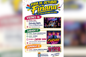 Programación de las fiestas.