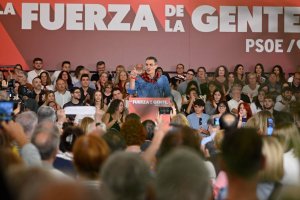 Pedro Sánchez, en un acto celebrado en Zaragoza el pasado miércoles.