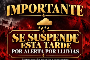Una de las actividades canceladas este sábado