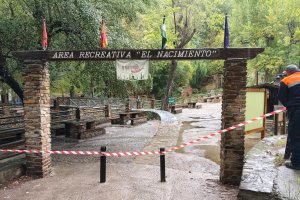 Cierre preventivo del Área Recreativa de El Nacimiento