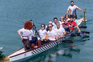 El Club Náutico de Almerimar debuta como equipo en una competición internacional de Dragon Boat.