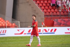 La soledad de Embarba en el partido frente al Leganés.