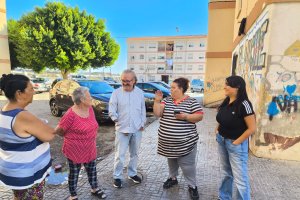 Visita al barrio de El Puche.