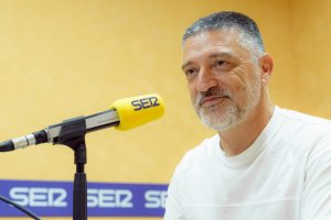 García Pimienta está disfrutando del Almería y de la provincia. Ha conectado desde que vino de vacaciones hace diez años.