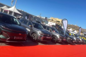 Vehículos seleccionados para el evento del CCT