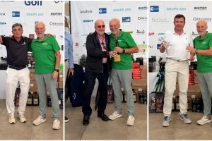 La entrega de premios fue tras la comida de la hermandad celebrada en el Hotel Cabo de Gata Jardín.