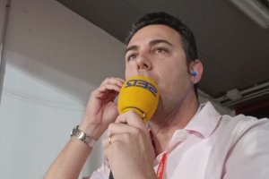 Jacobo tocó dos balones nada más entrar al partido y le dio un punto al Real Oviedo.