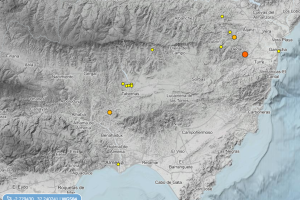 Actividad sísmica de la última semana en la provincia de Almería