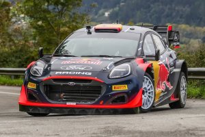 Imagen durante los test llevados a cabo estos días por Carlos Sainz y Moya