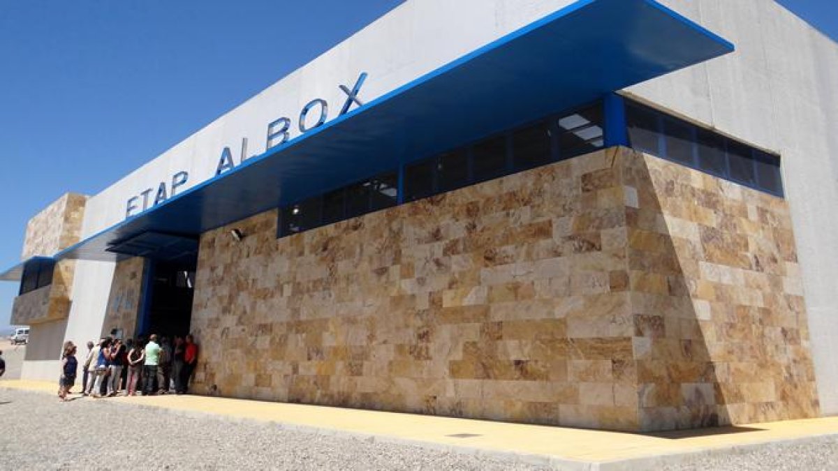 Instalaciones de la potabilizadora de Albox.
