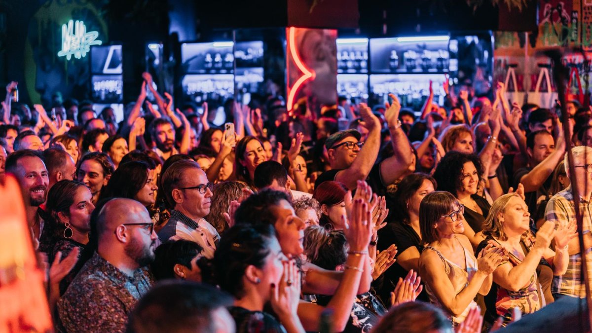 Imagen de archivo de público en un concierto de Almería.