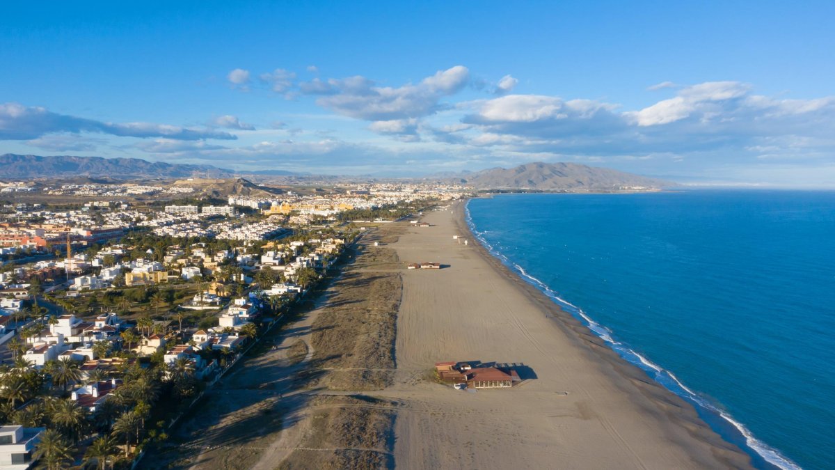 Fotografía de archivo de las playas de Vera.