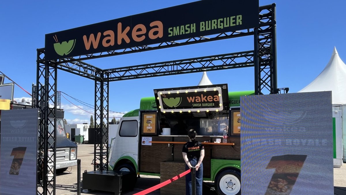 Imagen de archivo del food truck de 'Wakea Burger' en el Recinto Ferial.