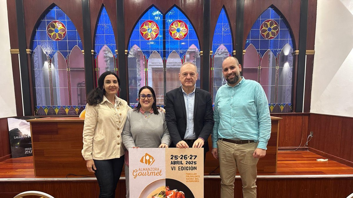 Presentación de la sexta edición de la Feria Gastronómica Almanzora Gourmet.