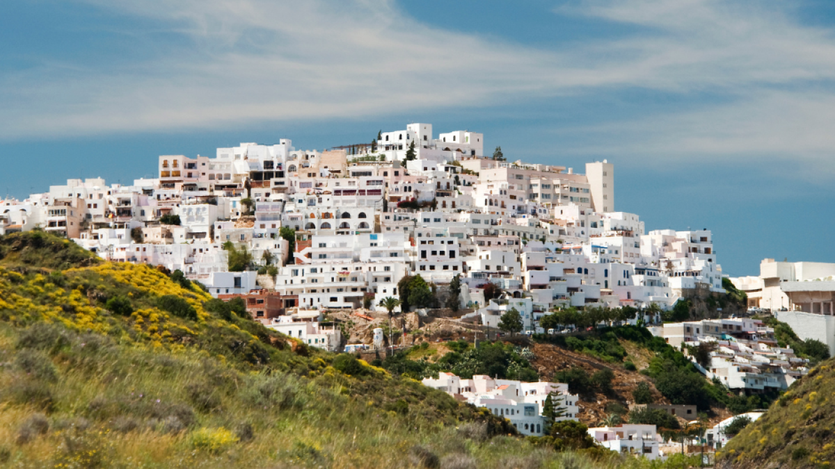 Vista general de Mojácar.