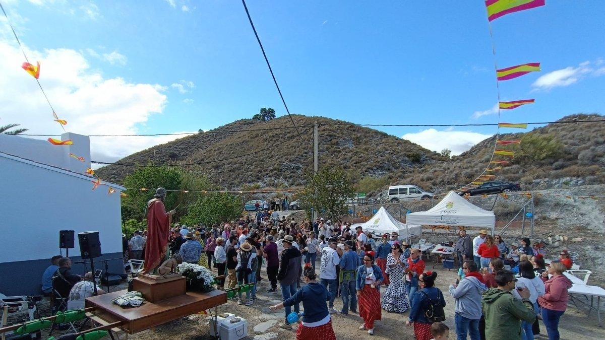 Celebración de la primera Romería de San Marcos en Purchena.