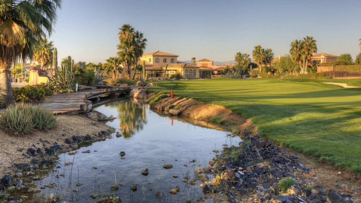 Vista de una parte del complejo de Desert Springs Resort.