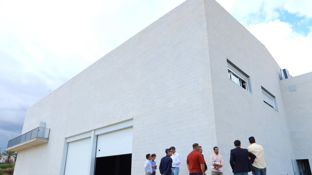 Las obras del nuevo Centro Sociocultural Polivalente de Vera ya encaran su recta final.