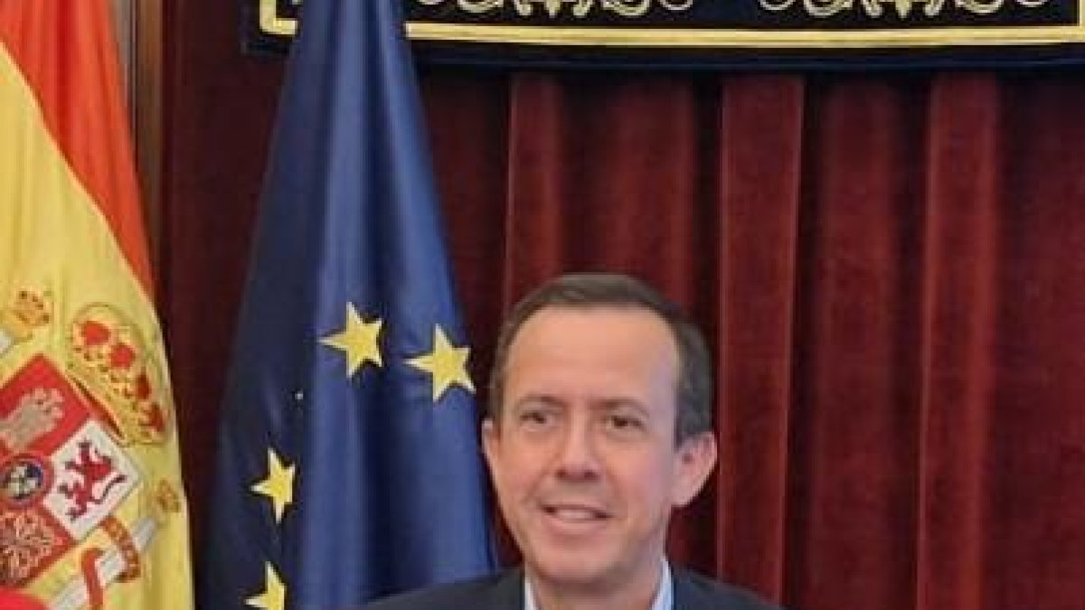 José María Martín, subdelegado de Gobierno en Almería, ante los medios de comunicación