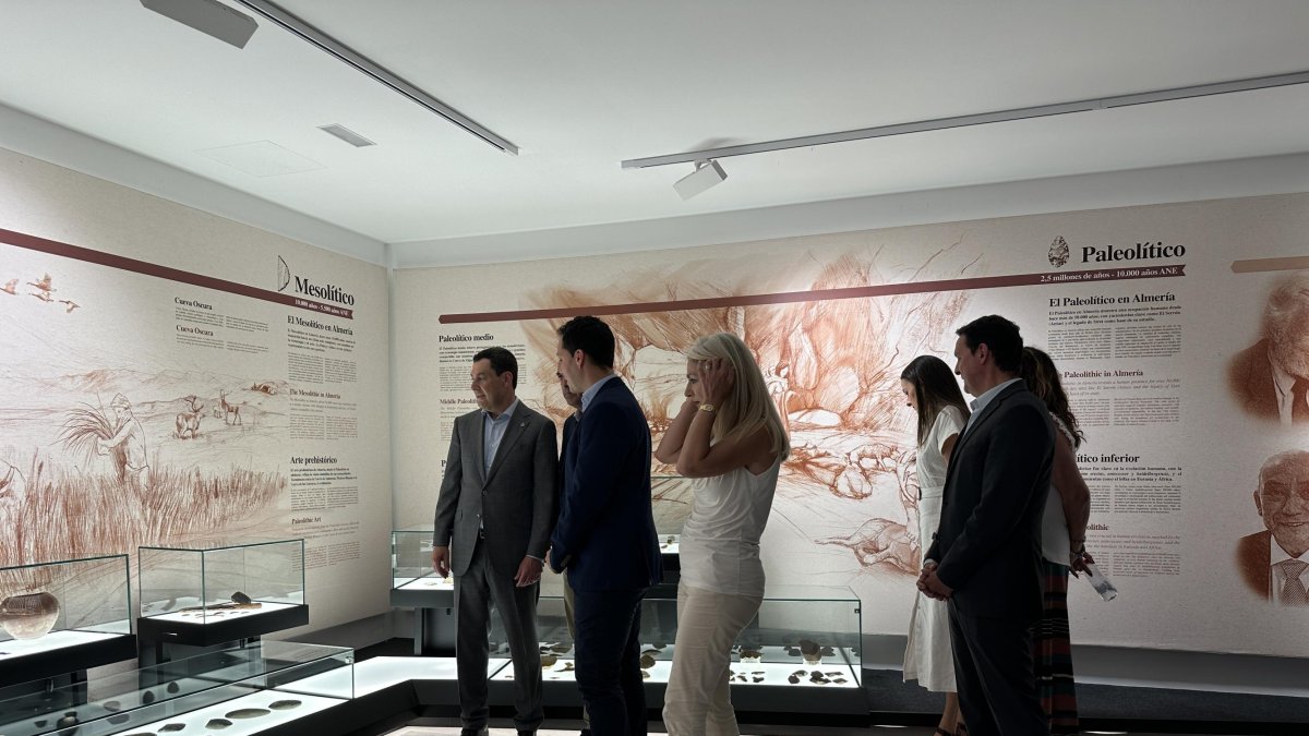 Inauguración del nuevo Centro de Interpretación de la Cultura Argárica de Antas.