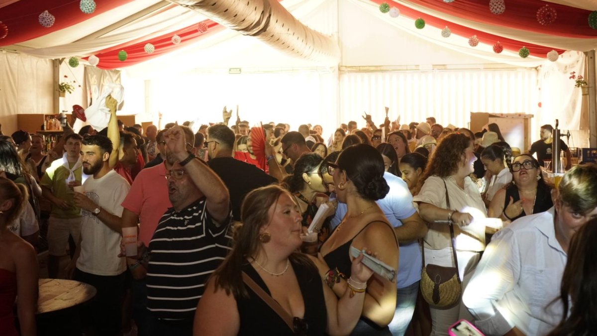 La Mona durante las fiestas de 2025.