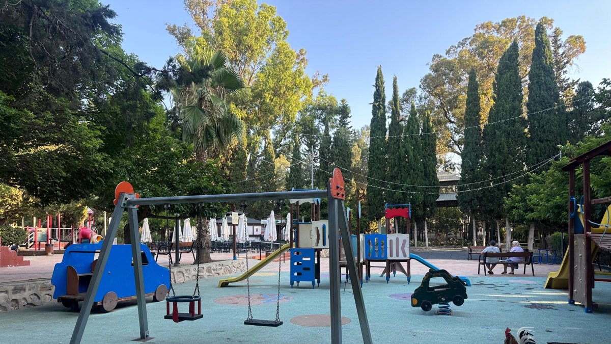Zona infantil del Parque Municipal Adolfo Suárez.