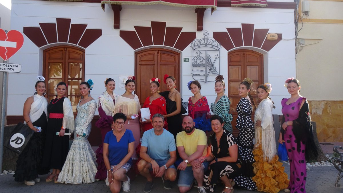 Un momento de las fiestas de Los Gallardos el año pasado.