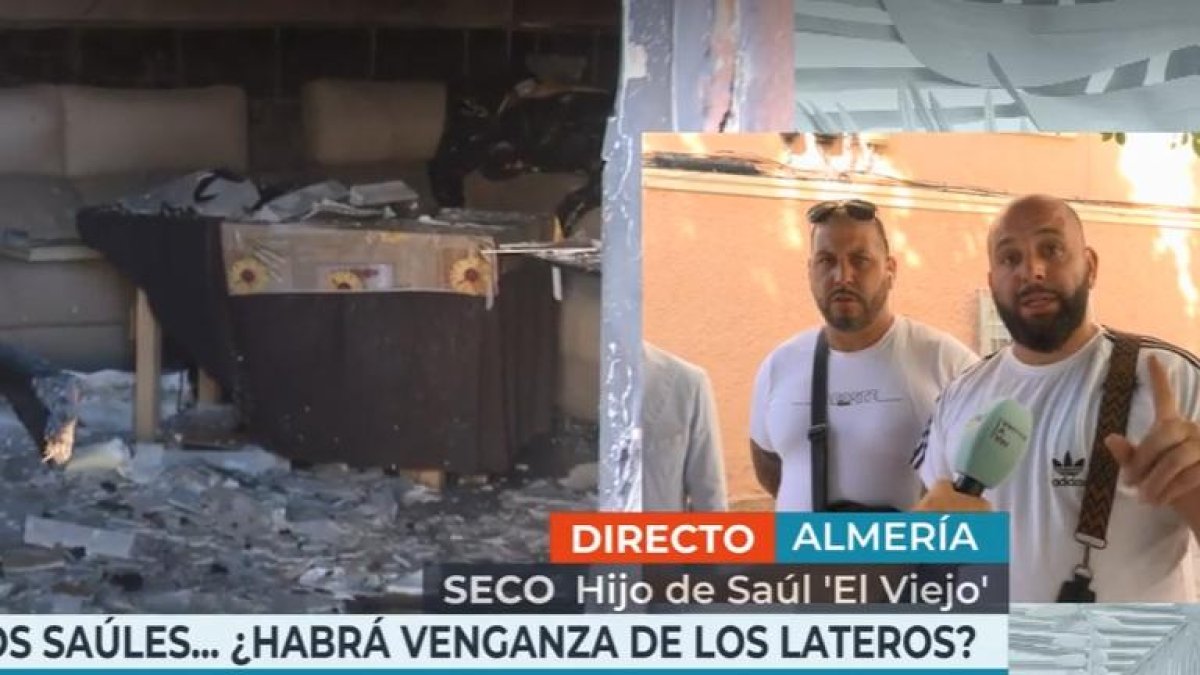 Los hijos de Saúl el viejo aparecen en televisión diciendo que volverán a Adra.