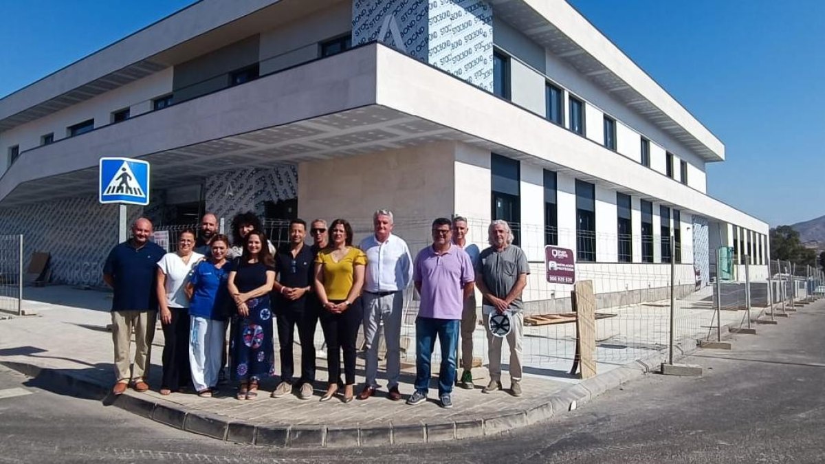 El nuevo Centro de Salud de Benahadux, a punto.