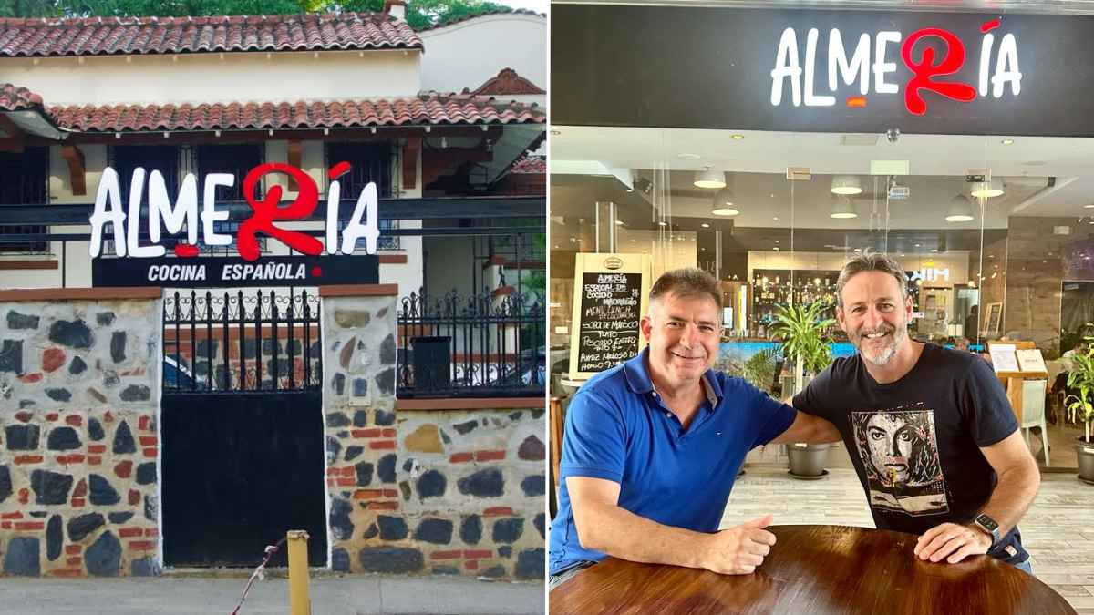Juan Jesús López y su restaurante almeriense en Panamá.