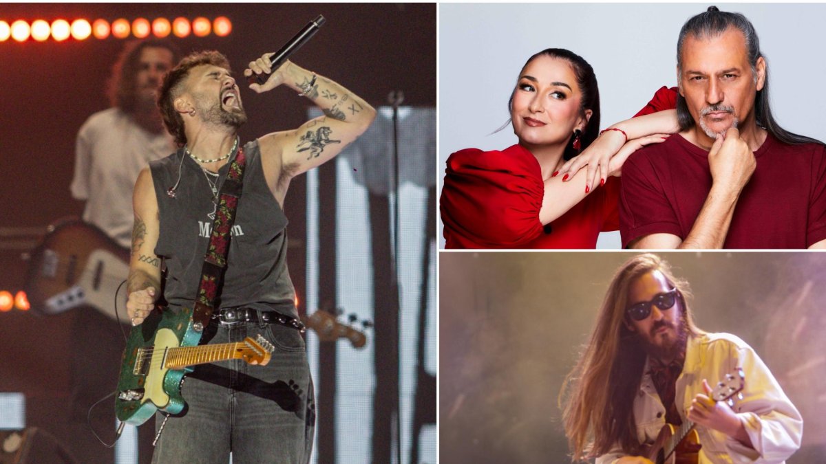 Dani Fernández, Camela y Carlos Sadness.