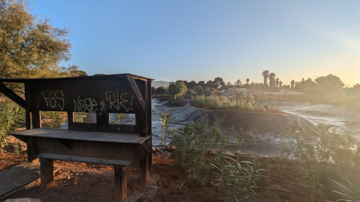 Vista de la zona del lago del Parque del Boticario