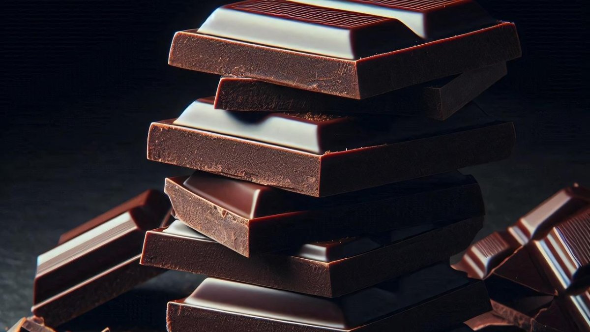 Chocolate negro en onzas