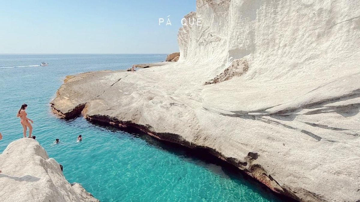 Una de las espectaculares fotografías del Parque Natural Cabo de Gata-Níjar de este fotógrafo almeriense.