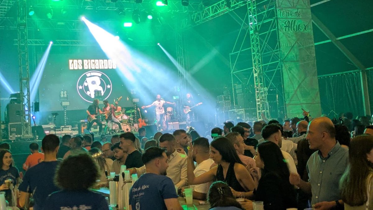 Imagen de archivo de la Feria de Albox en 2025.
