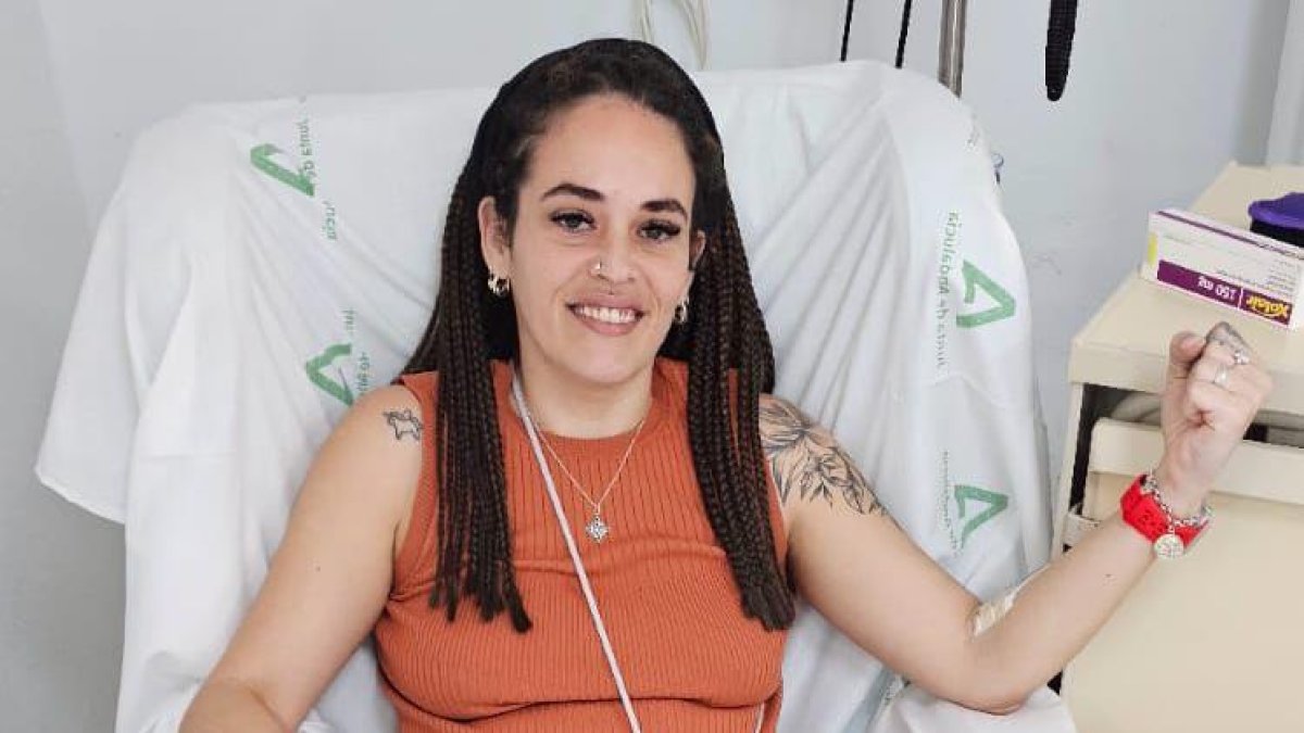 Paqui Castillo en el Hospital