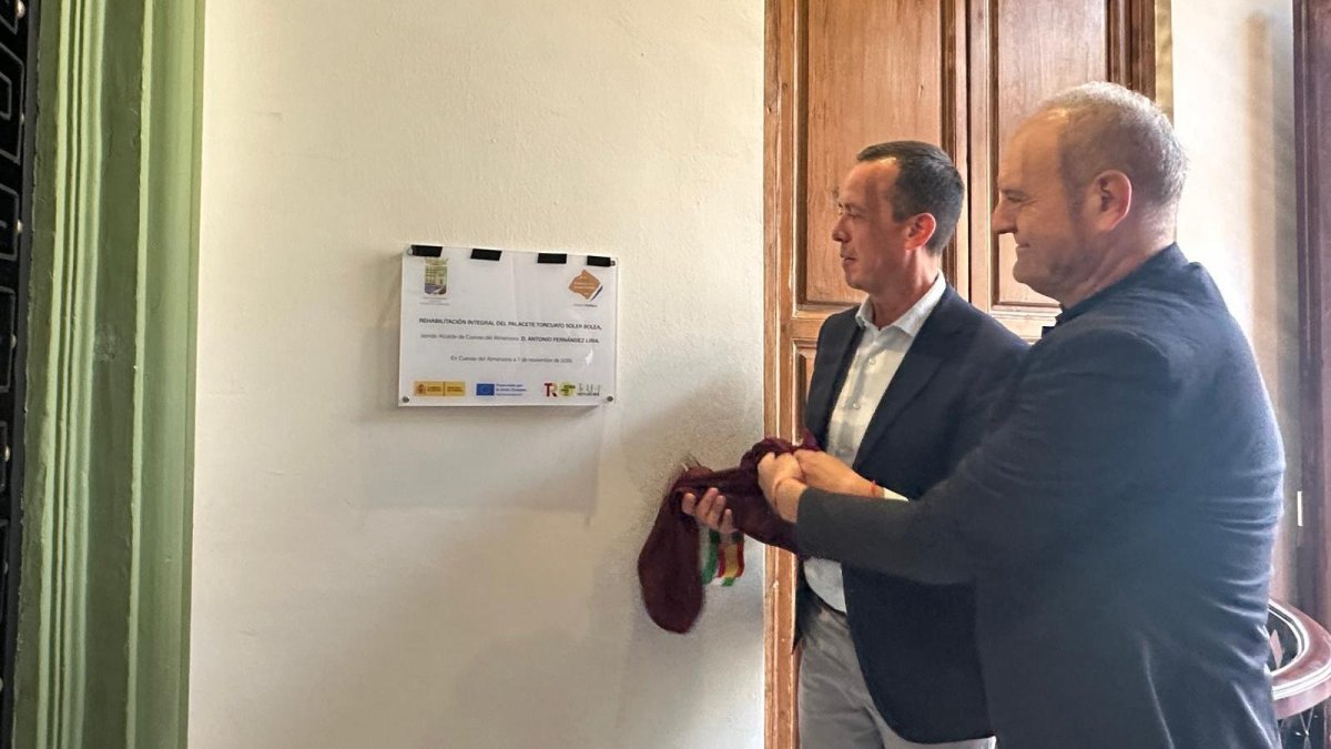 Inauguración del Palacete Torcuato Soler Bolea.