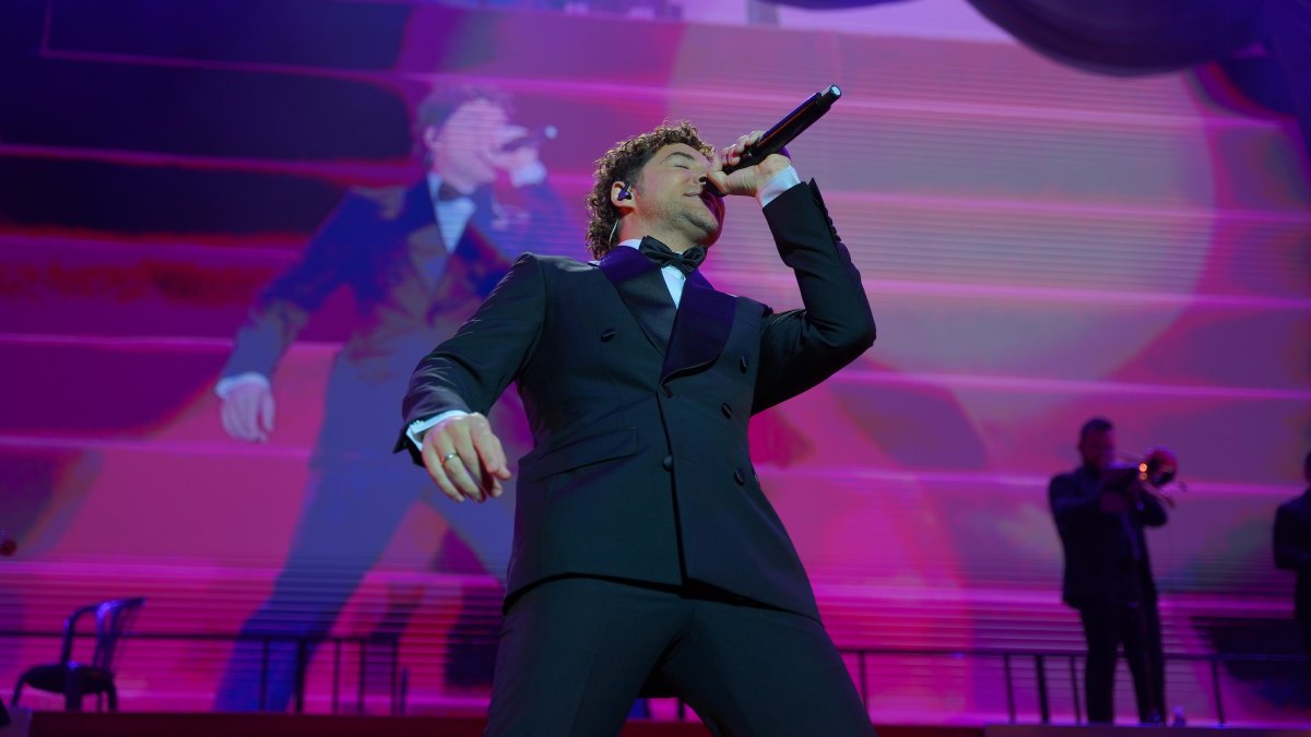David Bisbal en su concierto de Almería 