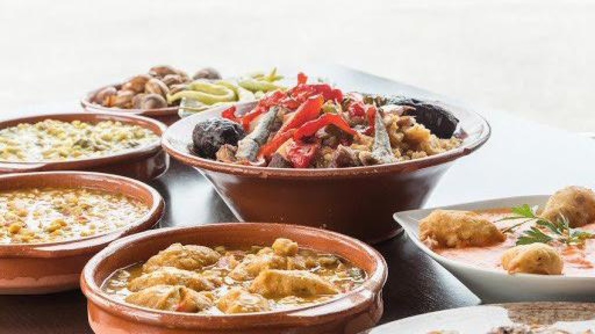 Platos tradicionales del Restaurante El Perejil.