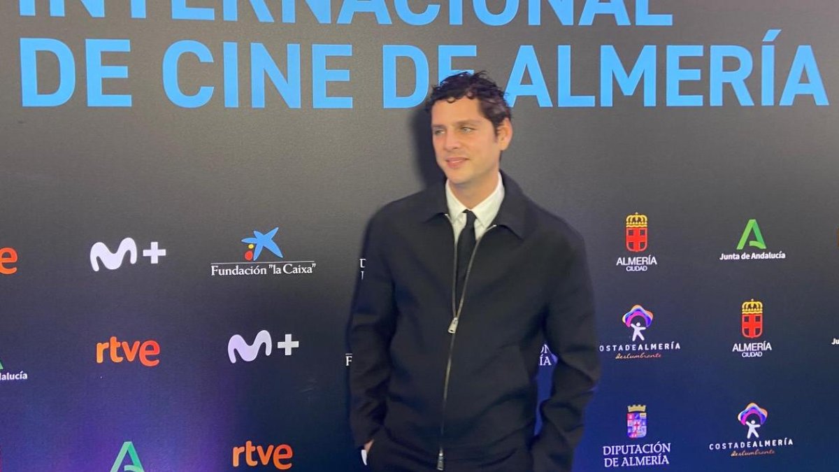 El actor Eduardo Casanova durante su última visita a Almería, en FICAL de este año.