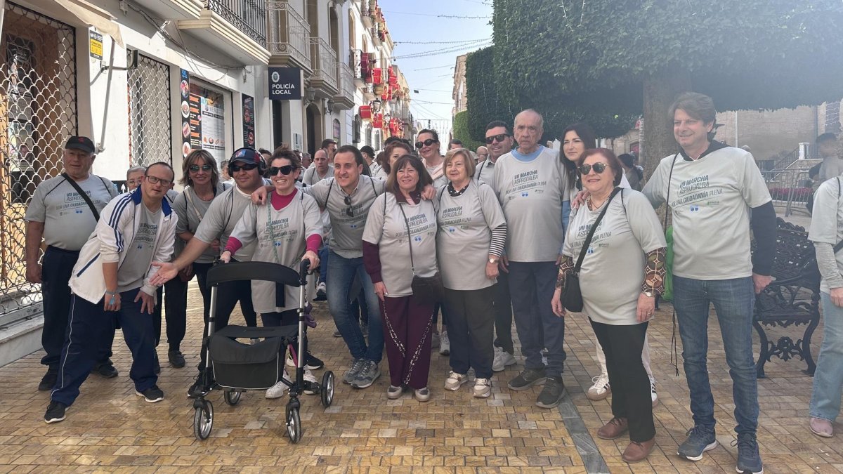 Celebración de la Marcha Solidaria de Asprodalba en una edición anterior.