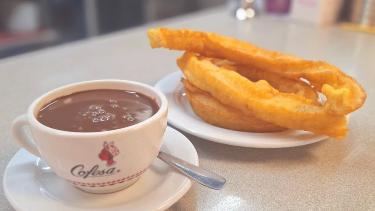 Churros en Las Delicias, de Aguadulce.