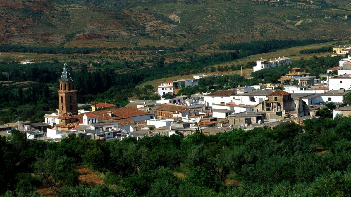 Imagen general del municipio de Fondón
