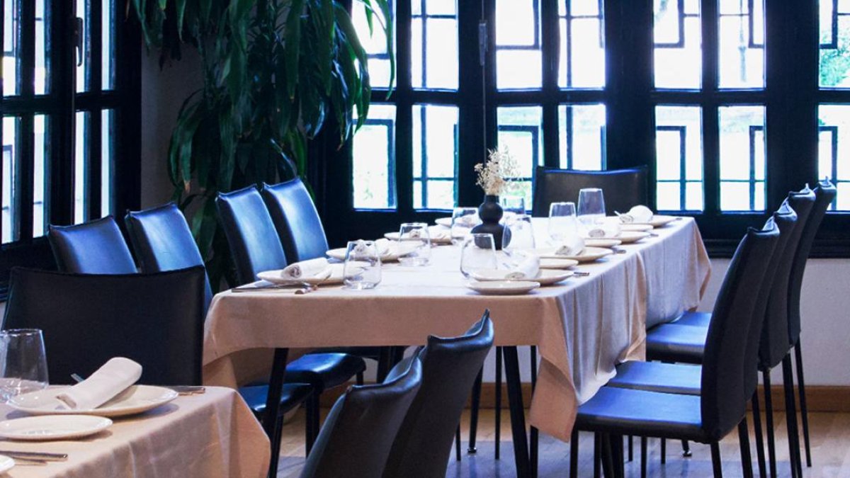 Interior del Restaurante Alinea, en Roquetas de Mar.