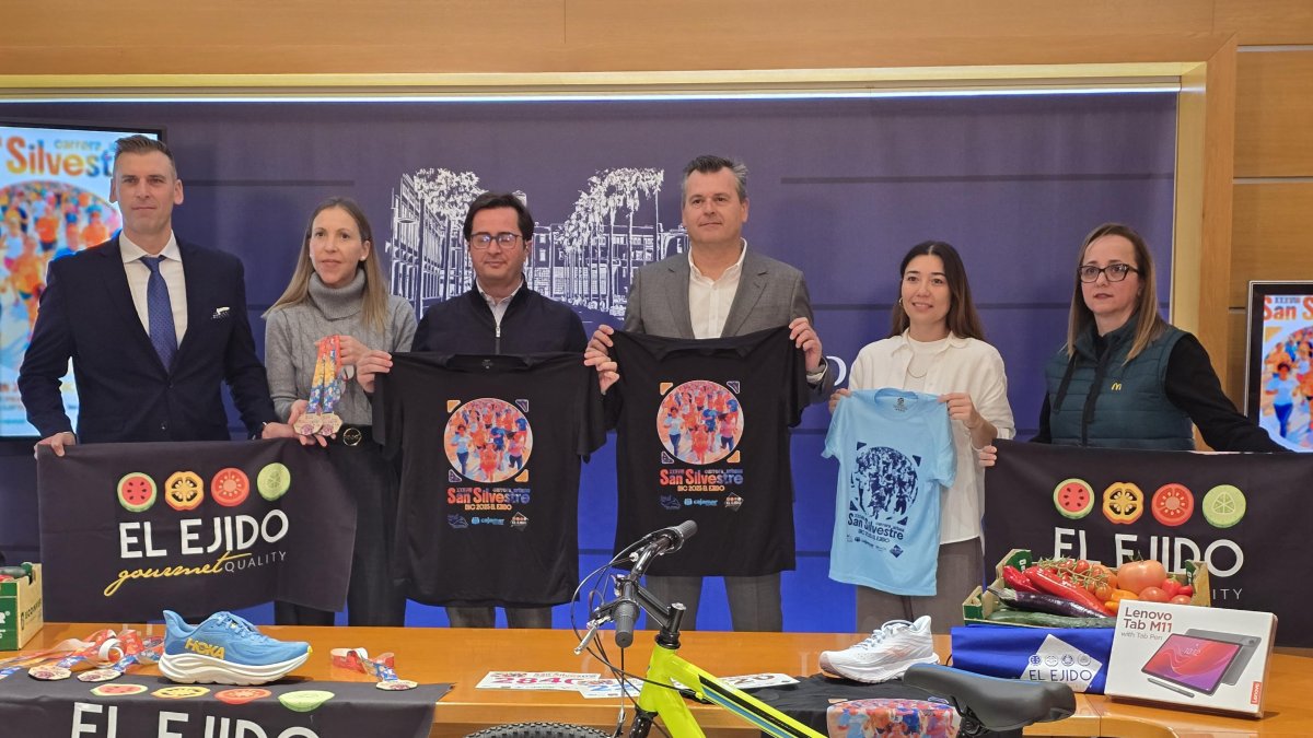 Presentación de la 38º San Silvestre de El Ejido.