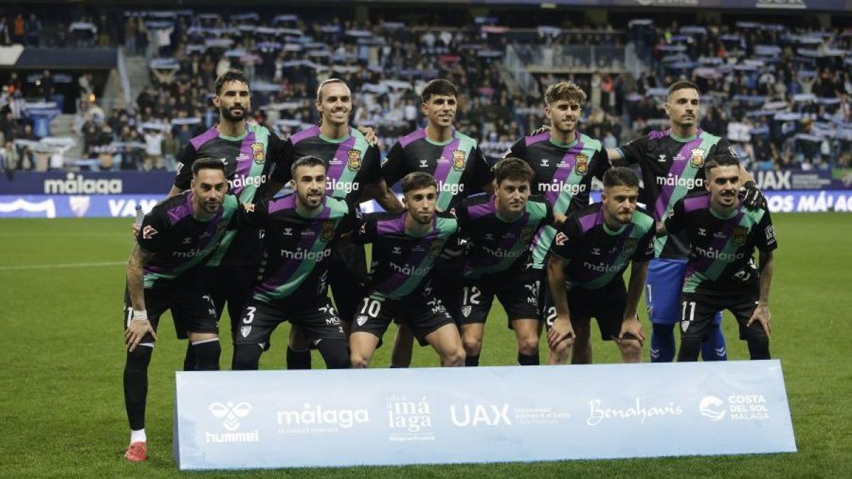 El Málaga desde la llegada de Funes no conoce la derrota y ha despegado.