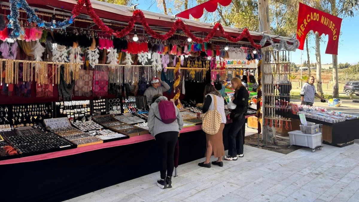 Mercado navideño de Pulpí en una edición anterior.