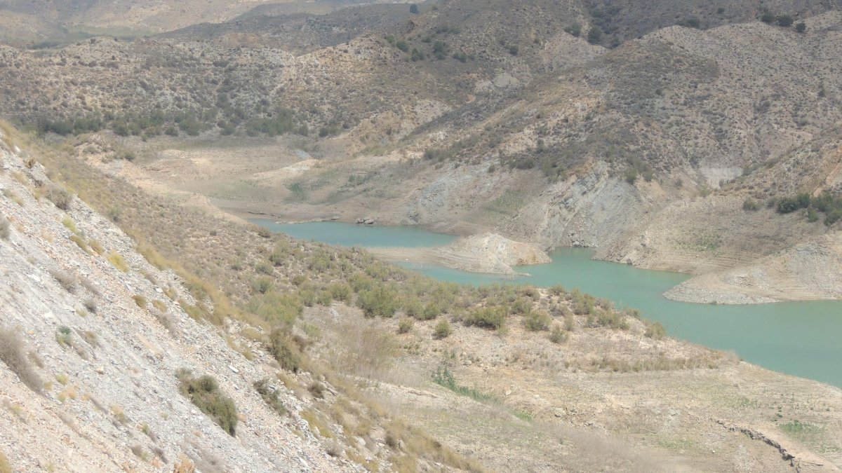 Imagen de archivo del pantano de Cuevas del Almanzora.