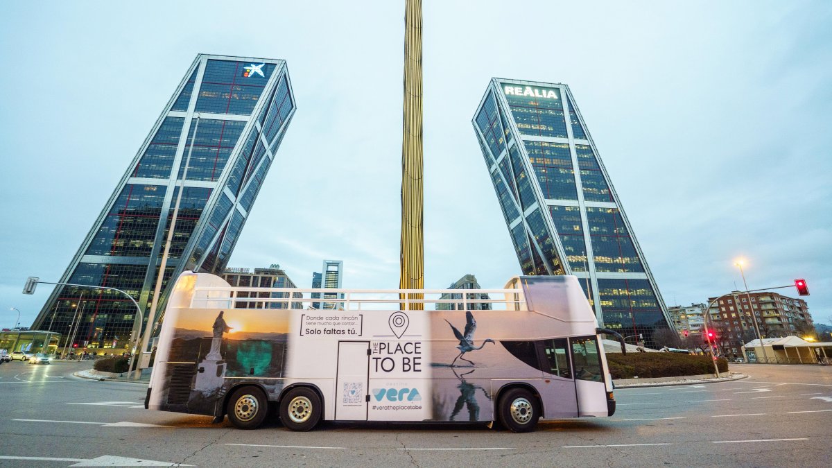 Campaña turística de Vera en Madrid.