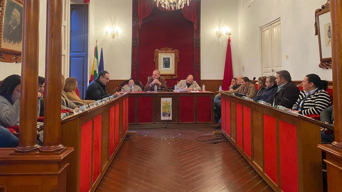 Pleno celebrado en el Ayuntamiento donde se ha aprobado la modificación urbanística.